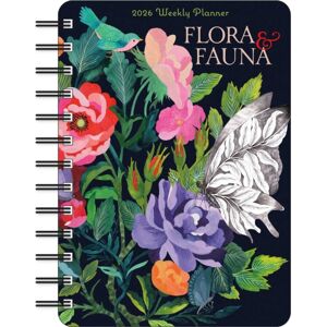 Andrews McMeel Publishing Flora & Fauna 2026 Weekly Planner Calendar Andrews McMeel Publishing Flora & Fauna 2026 Weekly Planner Calendar