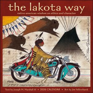 Andrews McMeel Publishing Lakota Way 2026 Wall Calendar : Native American Wisdom On Ethics And Character Andrews McMeel Publishing Lakota Way 2026 Wall Calendar : Native American Wisdom On Ethics And Character