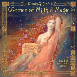 Andrews McMeel Publishing Women Of Myth & Magic 2026 Fantasy Art Wall Calendar By Kinuko Craft Andrews McMeel Publishing Women Of Myth & Magic 2026 Fantasy Art Wall Calendar By Kinuko Craft