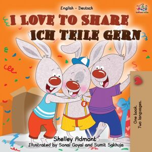 Kidkiddos Books Ltd. I Love To Share Ich Teile Gern : English German Bilingual Book Kidkiddos Books Ltd. I Love To Share Ich Teile Gern : English German Bilingual Book