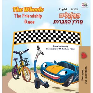 Kidkiddos Books Ltd. The Wheels The Friendship Race (English Hebrew Bilingual Book For Kids) Kidkiddos Books Ltd. The Wheels The Friendship Race (English Hebrew Bilingual Book For Kids)