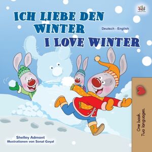 Kidkiddos Books Ltd. I Love Winter (German English Bilingual Book For Kids) Kidkiddos Books Ltd. I Love Winter (German English Bilingual Book For Kids)