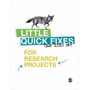 Sage Publications Ltd Little Quick Fixes For Research Projects Set 2021 Sage Publications Ltd Little Quick Fixes For Research Projects Set 2021