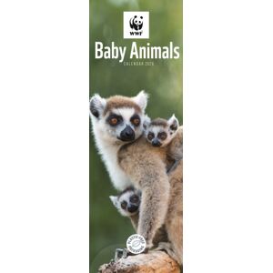 CAROUSEL CALENDARS 2026 Wwf Baby Animals Slim Calendar 2026 CAROUSEL CALENDARS 2026 Wwf Baby Animals Slim Calendar 2026