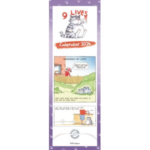 CAROUSEL CALENDARS 2026 9 Lives Slim Calendar 2026 CAROUSEL CALENDARS 2026 9 Lives Slim Calendar 2026