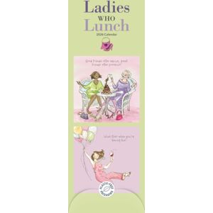 CAROUSEL CALENDARS 2026 Ladies Who Lunch Slim Calendar 2026 CAROUSEL CALENDARS 2026 Ladies Who Lunch Slim Calendar 2026