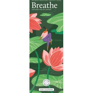 CAROUSEL CALENDARS 2026 Breathe Slim Calendar 2026 CAROUSEL CALENDARS 2026 Breathe Slim Calendar 2026