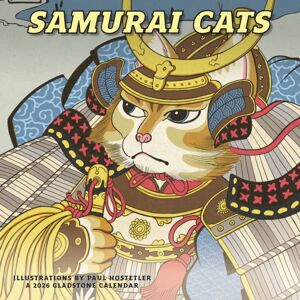 CAROUSEL CALENDARS 2026 Samurai Cats Square Wall Sunday Start Ca CAROUSEL CALENDARS 2026 Samurai Cats Square Wall Sunday Start Ca