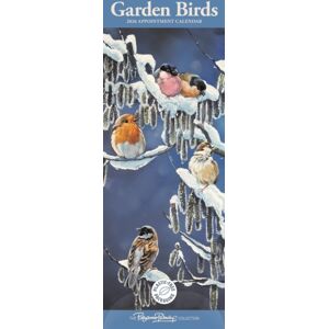 CAROUSEL CALENDARS 2026 Garden Birds By Pollyanna Pickering Slim CAROUSEL CALENDARS 2026 Garden Birds By Pollyanna Pickering Slim
