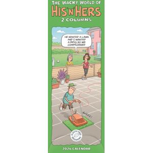 CAROUSEL CALENDARS 2026 Wacky World Of His N Hers Planner Slim C CAROUSEL CALENDARS 2026 Wacky World Of His N Hers Planner Slim C