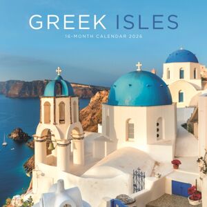 CAROUSEL CALENDARS 2026 Greek Isles Square Mini Sunday Start Cal CAROUSEL CALENDARS 2026 Greek Isles Square Mini Sunday Start Cal