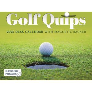 CAROUSEL CALENDARS 2026 Golf Quips Mini Box Calendar 2026 CAROUSEL CALENDARS 2026 Golf Quips Mini Box Calendar 2026