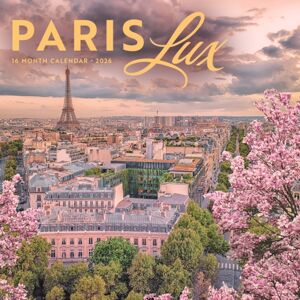 CAROUSEL CALENDARS 2026 Paris Lux Square Mini Sunday Start Calen CAROUSEL CALENDARS 2026 Paris Lux Square Mini Sunday Start Calen