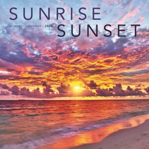 CAROUSEL CALENDARS 2026 Sunrise Sunset Square Wall Sunday Start CAROUSEL CALENDARS 2026 Sunrise Sunset Square Wall Sunday Start