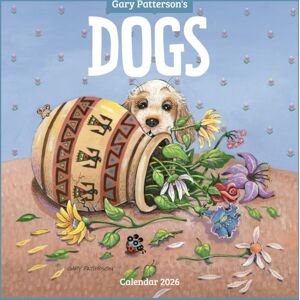 CAROUSEL CALENDARS 2026 Dogs Gary Patterson Square Wall Calendar CAROUSEL CALENDARS 2026 Dogs Gary Patterson Square Wall Calendar