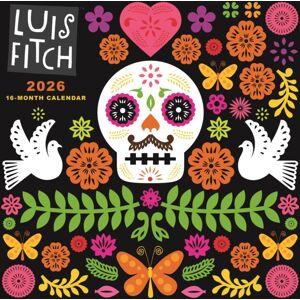 CAROUSEL CALENDARS 2026 Luis Fitch Mexican Artist Square Wall Su CAROUSEL CALENDARS 2026 Luis Fitch Mexican Artist Square Wall Su