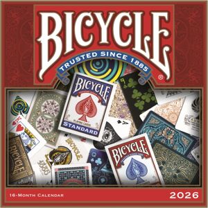 CAROUSEL CALENDARS 2026 Bicycle Cards Square Wall Sunday Start C CAROUSEL CALENDARS 2026 Bicycle Cards Square Wall Sunday Start C