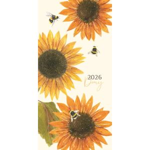 CAROUSEL DIARIES 2026 Sunflowers Deluxe Slim Diary 2026 CAROUSEL DIARIES 2026 Sunflowers Deluxe Slim Diary 2026