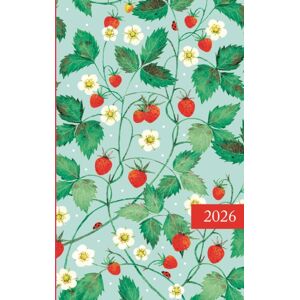 CAROUSEL DIARIES 2026 Strawberry Floral A6 Diary 2026 CAROUSEL DIARIES 2026 Strawberry Floral A6 Diary 2026
