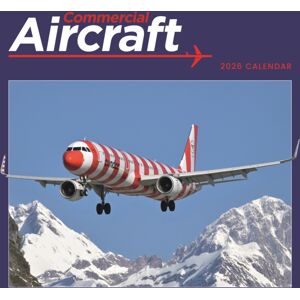CAROUSEL CALENDARS 2026 Commercial Aircraft Square Wall Sunday S CAROUSEL CALENDARS 2026 Commercial Aircraft Square Wall Sunday S