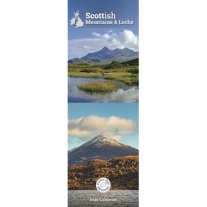 CAROUSEL CALENDARS 2026 Scottish Mountains Lochs Slim Calendar 2 CAROUSEL CALENDARS 2026 Scottish Mountains Lochs Slim Calendar 2