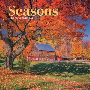 CAROUSEL CALENDARS 2026 Seasons Square Wall Sunday Start Calenda CAROUSEL CALENDARS 2026 Seasons Square Wall Sunday Start Calenda