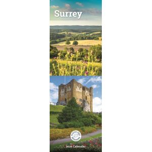 CAROUSEL CALENDARS 2026 Surrey Slim Calendar 2026 CAROUSEL CALENDARS 2026 Surrey Slim Calendar 2026