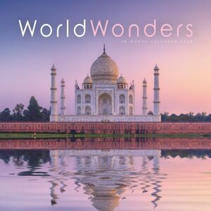CAROUSEL CALENDARS 2026 World Wonders Square Wall Sunday Start C CAROUSEL CALENDARS 2026 World Wonders Square Wall Sunday Start C