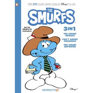 Papercutz The Smurfs 3-In-1 Vol. 8 : Collecting 'The Smurf Menace,' 'Can'T Smurf Progress,' And 'The Smurf Reporter' Papercutz The Smurfs 3-In-1 Vol. 8 : Collecting 'The Smurf Menace,' 'Can'T Smurf Progress,' And 'The Smurf Reporter'