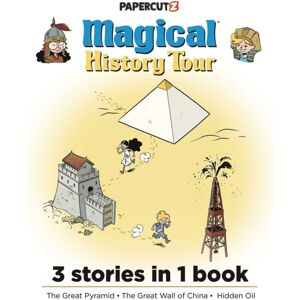 Papercutz Magical History Tour 3-In-1 Papercutz Magical History Tour 3-In-1