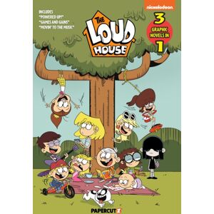 Papercutz The Loud House 3-In-1 Vol. 8 : Includes 'Powered Up!,' 'Games And Gains,' And 'Movin' To The Music' Papercutz The Loud House 3-In-1 Vol. 8 : Includes 'Powered Up!,' 'Games And Gains,' And 'Movin' To The Music'