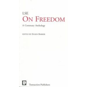 Taylor & Francis Inc On Freedom : A Centenary Anthology Taylor & Francis Inc On Freedom : A Centenary Anthology