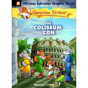Papercutz Geronimo Stilton Graphic Novels Vol. 3 : The Coliseum Con Papercutz Geronimo Stilton Graphic Novels Vol. 3 : The Coliseum Con