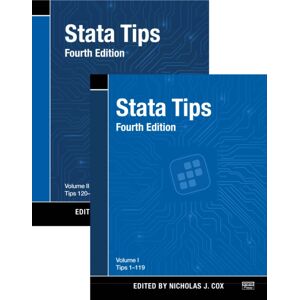 Stata Press Stata Tips, Fourth Edition, Volumes I And Ii Stata Press Stata Tips, Fourth Edition, Volumes I And Ii
