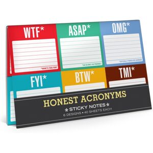Knock Knock Honest Acronyms: Sticky Note Packet Knock Knock Honest Acronyms: Sticky Note Packet