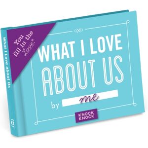 Knock Knock What I Love About Us Book Fill In The Love Fill-In-The-Blank Book & Gift Journal Knock Knock What I Love About Us Book Fill In The Love Fill-In-The-Blank Book & Gift Journal