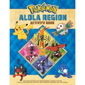 Pikachu Press Pokemon Alola Region Activity Book Pikachu Press Pokemon Alola Region Activity Book