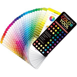 C & T Publishing Ultimate 3-In-1 Color Tool 3rd Edition : • 24 Color Cards With Numbered Swatches • 5 Color Plans For Each Color • 2 Finders Red & Green • 816 Colors With Cmyk, Rgb & Hex Formula C & T Publishing Ultimate 3-In-1 Color Tool 3rd Edition : • 24 Color Cards With Numbered Swatches • 5 Color Plans For Each Color • 2 Finders Red & Green • 816 Colors With Cmyk, Rgb & Hex Formula