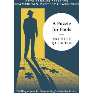 Penzler Publishers A Puzzle For Fools : A Peter Duluth Mystery Penzler Publishers A Puzzle For Fools : A Peter Duluth Mystery