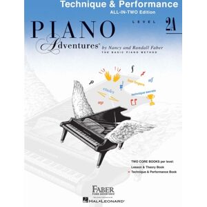 Faber Piano Adventures Piano Adventures All-In-Two Level 2a Tech. & Perf. : Technique & Performance - Anglicised Edition Faber Piano Adventures Piano Adventures All-In-Two Level 2a Tech. & Perf. : Technique & Performance - Anglicised Edition