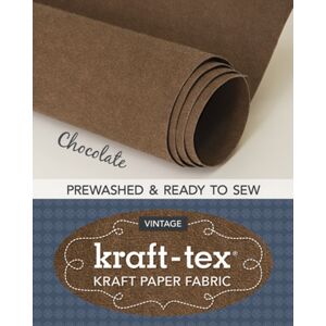 C & T Publishing Kraft-Tex® Vintage Roll, Chocolate Prewashed : Kraft Paper Fabric C & T Publishing Kraft-Tex® Vintage Roll, Chocolate Prewashed : Kraft Paper Fabric