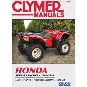Haynes Manuals Inc Honda Trx420 Rancher Atv (2007-2014) Service Repair Manual : 41821 Haynes Manuals Inc Honda Trx420 Rancher Atv (2007-2014) Service Repair Manual : 41821