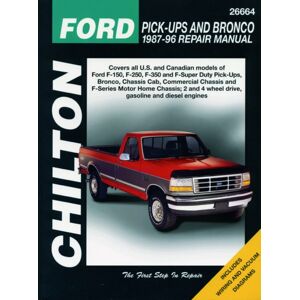 Haynes Manuals Inc Ford Pick-Ups & Bronco ('80- '96) (Chilton) Haynes Manuals Inc Ford Pick-Ups & Bronco ('80- '96) (Chilton)