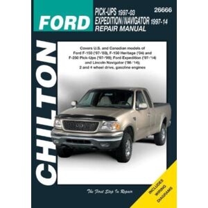Haynes Manuals Inc Ford F-150 ('97-'03), Expedition & Navigator Pick-Ups (Chilton) Haynes Manuals Inc Ford F-150 ('97-'03), Expedition & Navigator Pick-Ups (Chilton)