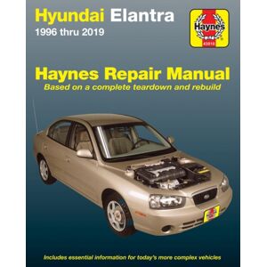 Haynes Manuals Inc Hyundai Elantra (1996-2019) (Usa) : 1996 To 2013 Haynes Manuals Inc Hyundai Elantra (1996-2019) (Usa) : 1996 To 2013