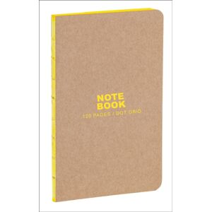 teNeues Calendars & Stationery GmbH & Co. KG Kraft And Yellow Small Bullet Journal : Dot Grid Paper teNeues Calendars & Stationery GmbH & Co. KG Kraft And Yellow Small Bullet Journal : Dot Grid Paper