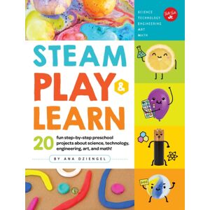 Quarto Publishing Group USA Inc Steam Play & Learn : 20 Fun Step-By-Step Preschool Projects About Science, Technology, Engineering, Art, And Math! Quarto Publishing Group USA Inc Steam Play & Learn : 20 Fun Step-By-Step Preschool Projects About Science, Technology, Engineering, Art, And Math!