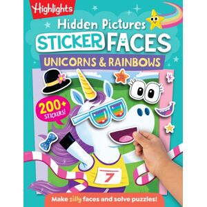 Highlights Press Hidden Pictures Sticker Faces: Unicorns & Rainbows Highlights Press Hidden Pictures Sticker Faces: Unicorns & Rainbows