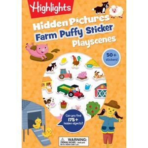 Highlights Press Farm Hidden Pictures Puffy Sticker Playscenes Highlights Press Farm Hidden Pictures Puffy Sticker Playscenes