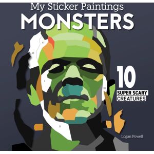 Fox Chapel Publishing My Sticker Paintings: Monsters : 10 Super Scary Creatures Fox Chapel Publishing My Sticker Paintings: Monsters : 10 Super Scary Creatures